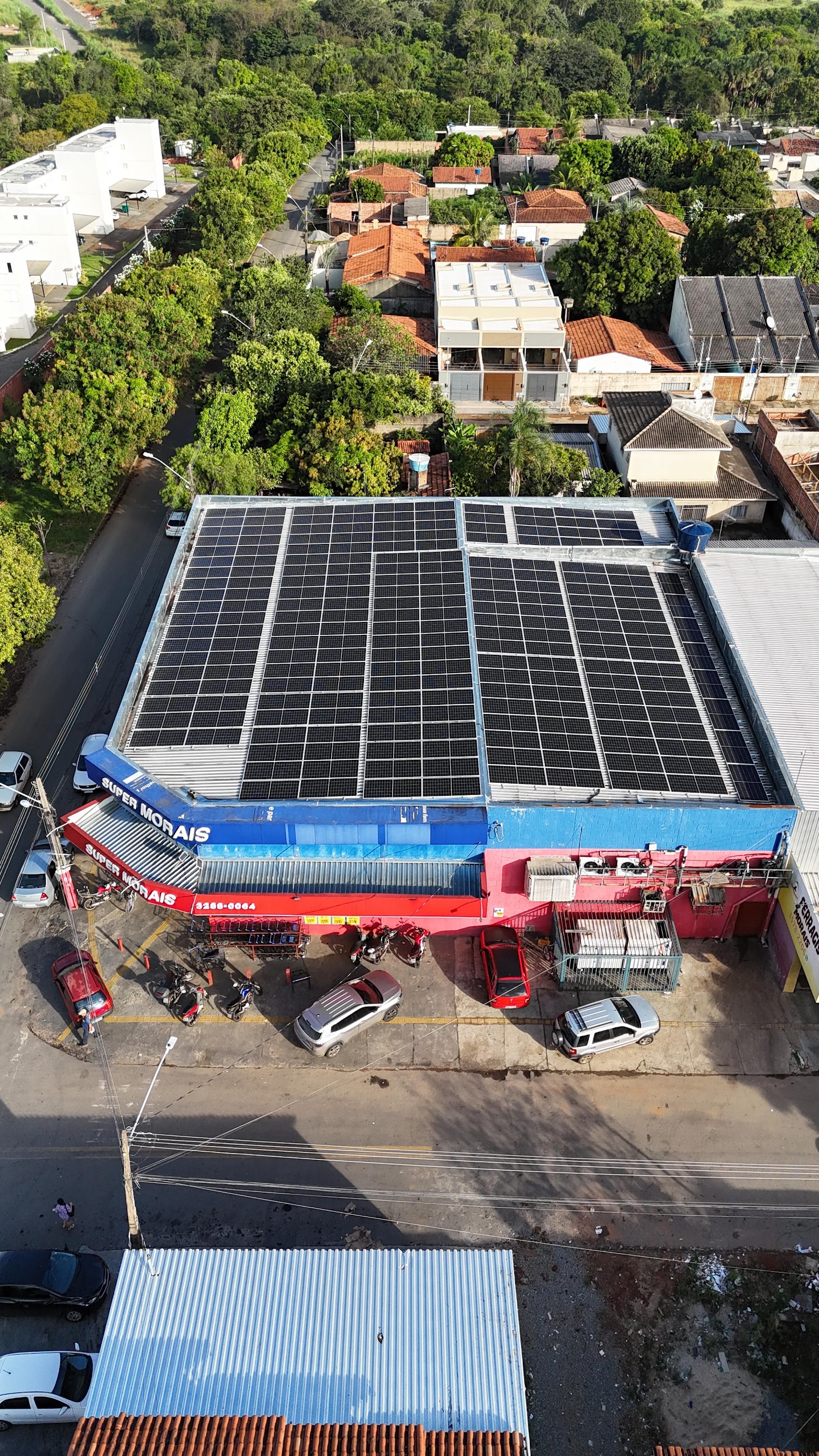 Energia solar Off-Grid Supermercados